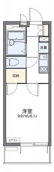 レオパレスＮＥＸＴII 306｜神奈川県藤沢市鵠沼海岸6丁目(賃貸マンション1K・3階・19.87㎡)の写真 その2