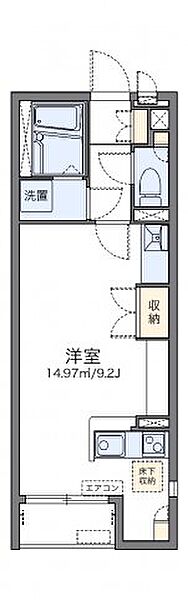 レオネクストアヴェンティーノ 101｜神奈川県秦野市西大竹(賃貸アパート1R・1階・26.82㎡)の写真 その2