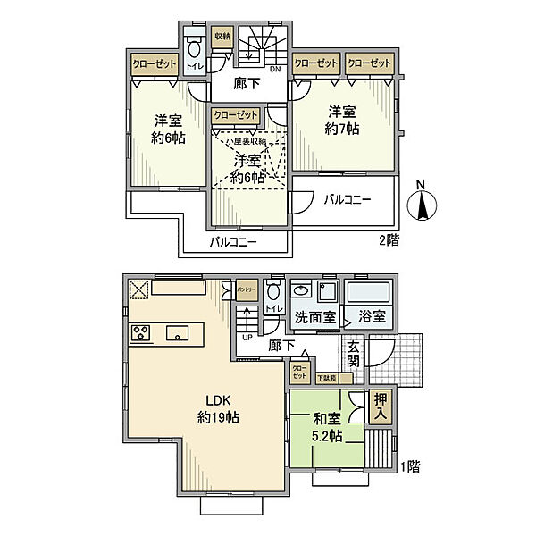 南大谷戸建 ｜東京都町田市南大谷(賃貸一戸建4LDK・--・102.46㎡)の写真 その2