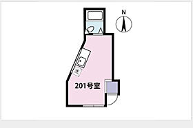 サンヒルハイツWEST 201 ｜ 東京都町田市能ヶ谷2丁目11-62（賃貸アパート1R・2階・16.24㎡） その2