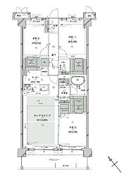 間取図画像 3LDK