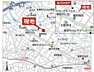 地図：※現地案内図