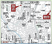 地図を拡大表示