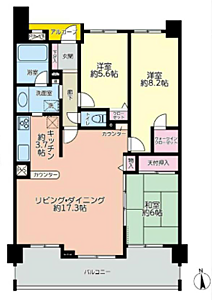 間取り:※間取り図と現況が異なる場合には、現況を優先とさせていただきます。 間取り:※間取り図と現況が異なる場合には、現況を優先とさせていただきます。