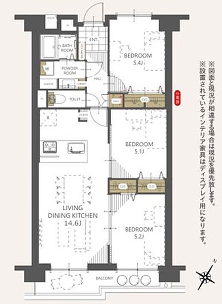 図面と現況が異なる場合には現況優先とさせていただきます