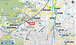 地図を拡大表示