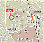 地図を拡大表示