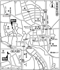 地図を拡大表示