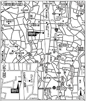 地図を拡大表示
