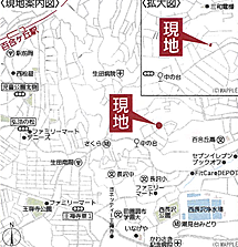 地図を拡大表示