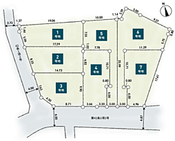 大和市第６下鶴間 建築条件付土地〜全７区画〜 ４号地