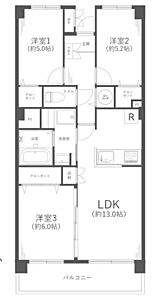 間取り：※間取り図と現況が異なる場合には、現況を優先とさせていただきます。