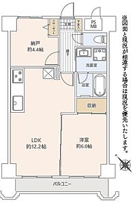 間取り：間取り図と現況が異なる場合は、現況を優先とさせて頂きます。