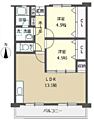 公社八王子狭間住宅2号棟6階1,680万円