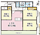 間取り：図面ｔ現況が異なる場合は現況優先となります。