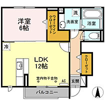 豊穂 102 ｜ 静岡県焼津市小土（賃貸アパート1LDK・1階・48.06㎡） その2