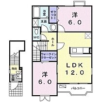 ブリーズ相良 201 ｜ 静岡県牧之原市大江（賃貸アパート2LDK・2階・58.80㎡） その2