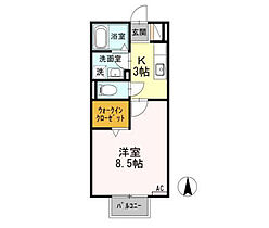 クレイン 205 ｜ 静岡県焼津市三ケ名（賃貸アパート1K・2階・30.03㎡） その2