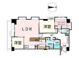 間取図画像 2SLDK