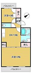 浜道ハイツの間取図画像