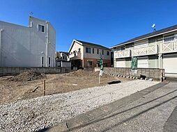 草加市氷川町　土地面積36坪超の整形地　建築条件なし売地