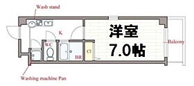 オリエンタル上町  ｜ 大阪府大阪市中央区安堂寺町1丁目（賃貸マンション1K・4階・23.67㎡） その2