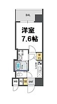 ウエンズ勝山 201 ｜ 大阪府大阪市生野区勝山南1丁目4-1（賃貸マンション1K・2階・25.25㎡） その2