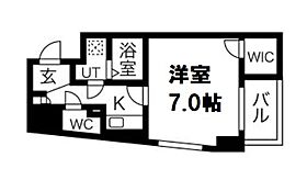 プレサンス中之島公園パークレジデンス 803 ｜ 大阪府大阪市中央区高麗橋1丁目30（賃貸マンション1K・8階・22.23㎡） その2