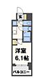 プレサンスタワーナンバウエスト5階6.3万円