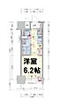 プレサンスタワー北浜5階6.6万円