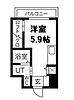 コーラルポワント難波WEST8階5.8万円