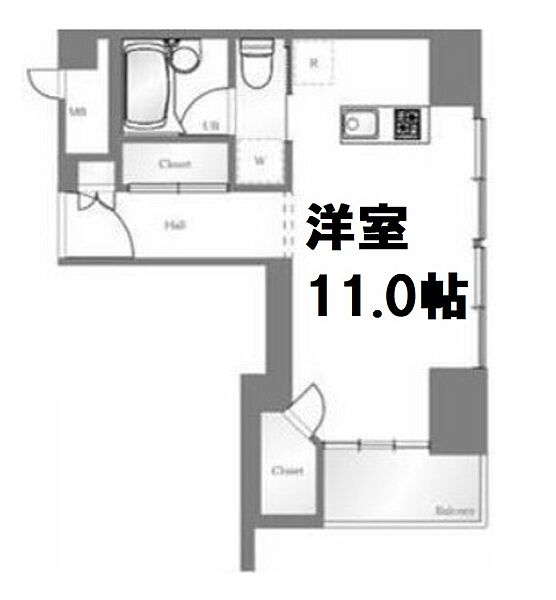 クリスタルブライト本町東 901｜大阪府大阪市中央区本町1丁目(賃貸マンション1K・9階・28.65㎡)の写真 その27