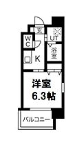 レジデンス上町台  ｜ 大阪府大阪市中央区上町1丁目（賃貸マンション1K・2階・22.01㎡） その2