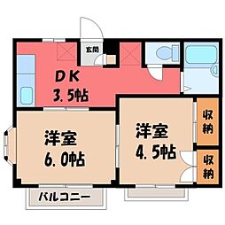 宇都宮駅 3.5万円