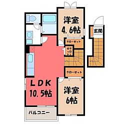 🉐敷金礼金0円！🉐東北本線 氏家駅 徒歩27分