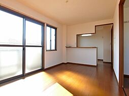 JR東北本線 石橋駅 徒歩4分の賃貸アパート 1階1LDKのリビング/ダイニング