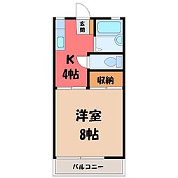 東武宇都宮線 江曽島駅 徒歩16分