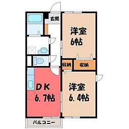 JR東北本線 宇都宮駅 バス36分 北原下車 徒歩8分