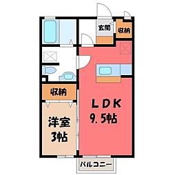 JR東北本線 岡本駅 徒歩24分