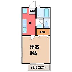 JR東北本線 宇都宮駅 バス41分 大杉屋下車 徒歩1分 1階/-