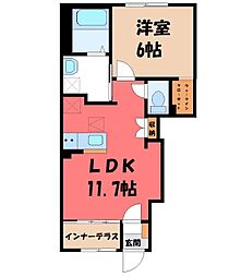 JR東北本線 小山駅 徒歩16分 1階/-