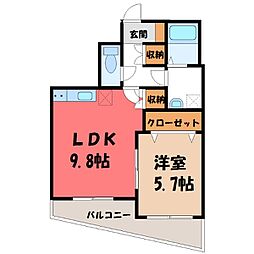 宇都宮芳賀ライトレール線 峰駅 徒歩22分 4階/-