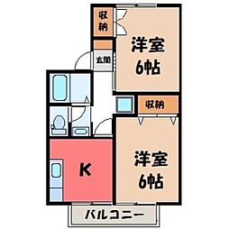 東武宇都宮線 南宇都宮駅 徒歩10分 1階/-