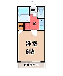 東武宇都宮線 東武宇都宮駅 4km 1階/-