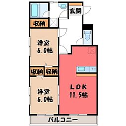 東武宇都宮線 南宇都宮駅 徒歩11分 3階/-