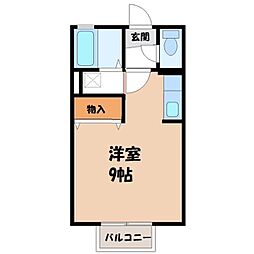 東武宇都宮線 江曽島駅 徒歩12分 1階/-