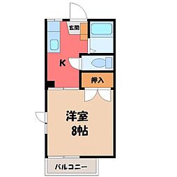 宇都宮芳賀ライトレール線 峰駅 徒歩8分 1階/-