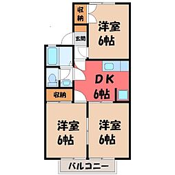 JR東北本線 宇都宮駅 バス20分 西三の沢下車 徒歩5分 1階/-