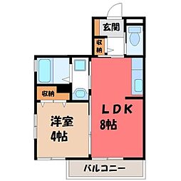 宇都宮芳賀ライトレール線 宇都宮大学陽東キャンパス駅 徒歩22分 1階/-