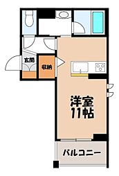 JR東北本線 宇都宮駅 徒歩10分 3階/-